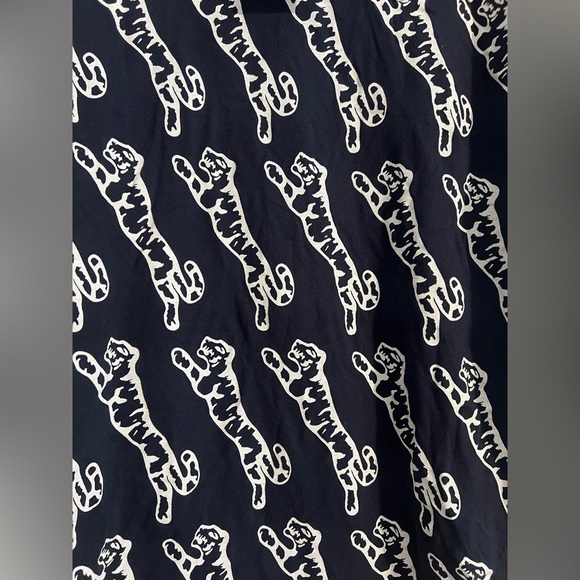 NWT Le Tigre All Over Print Navy Polo - Picture 5 of 10